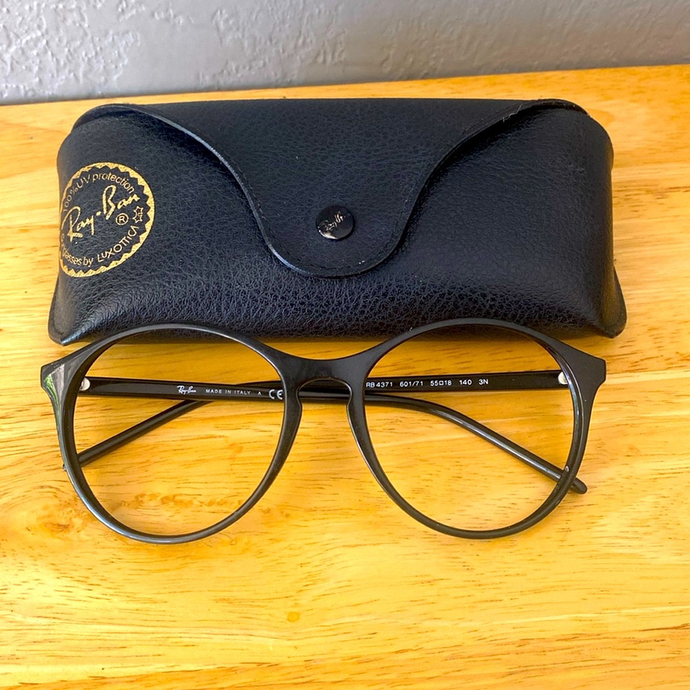 Ray-Ban Sunglasses RB4371 601/71 55 18 140 3N Black Frame